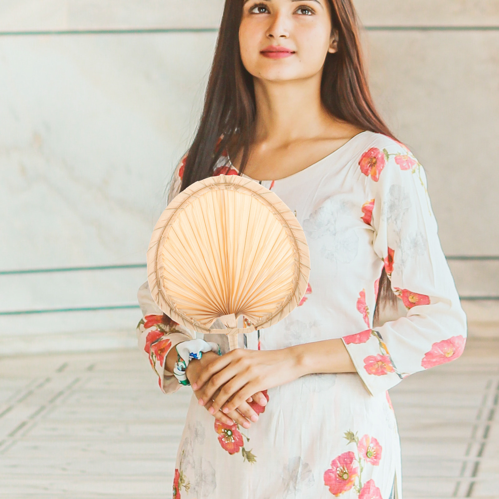 Dried Palm Leaf Hand Fan Chine - Palm Leaf Dried review and price