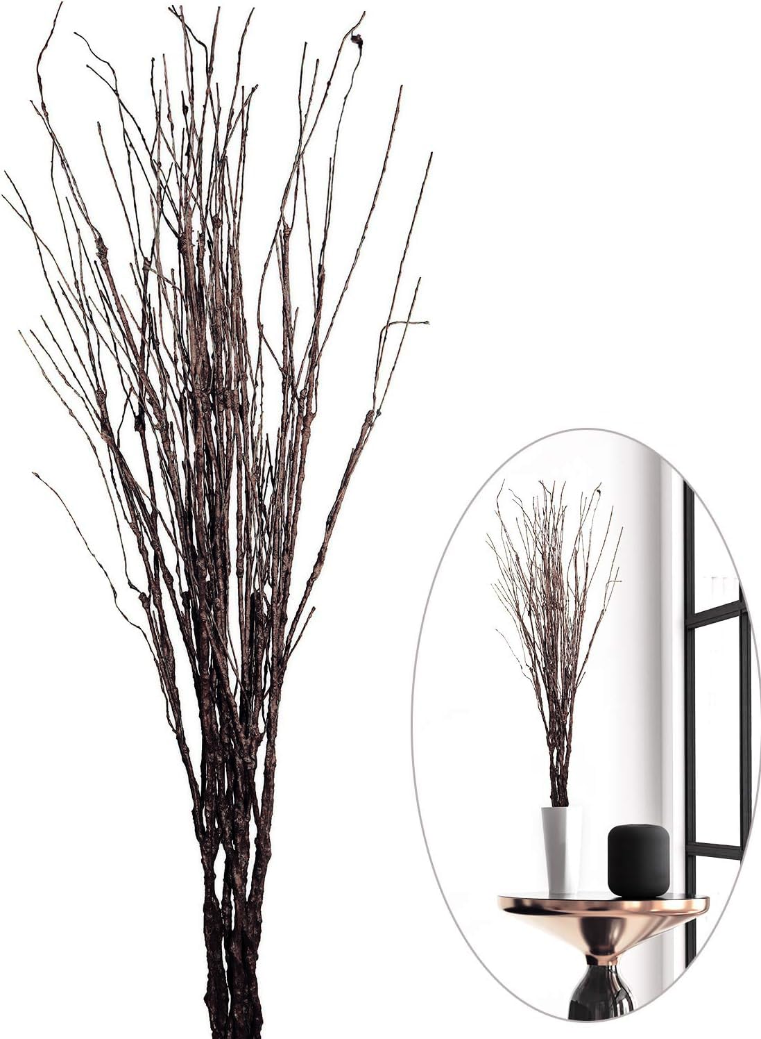 10 PCS Artificial Twigs Curly  - Branch Curly Willow review and price