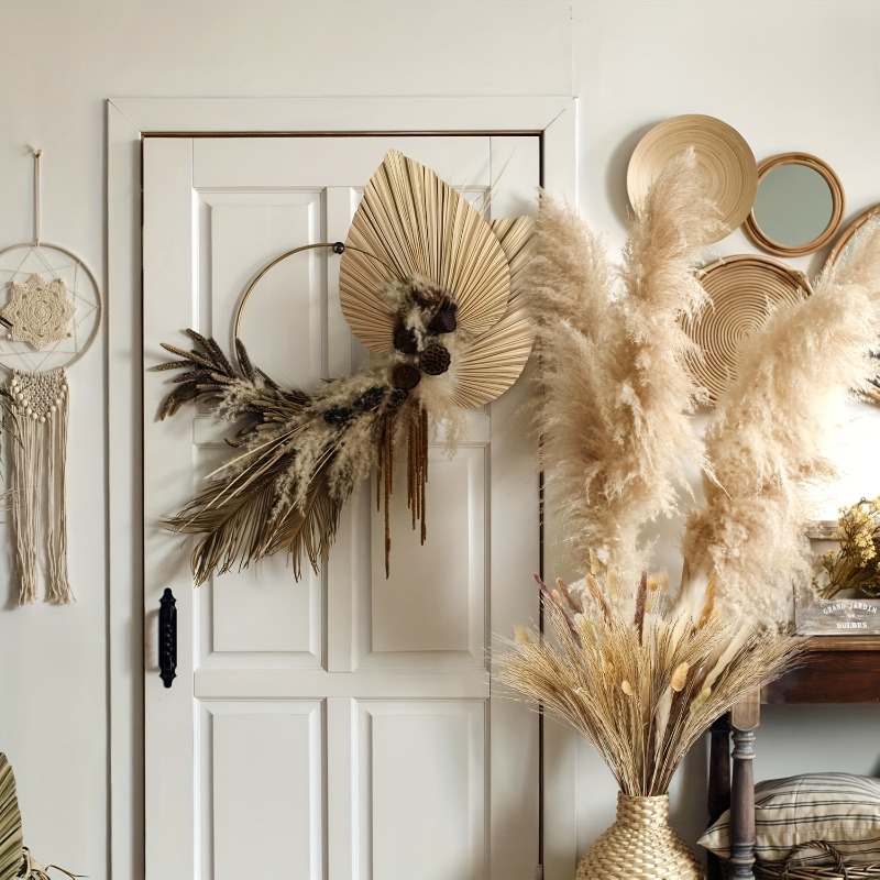 105Pcs Bulk Dried Pampas Grass - Palm Leaf Dried review and price